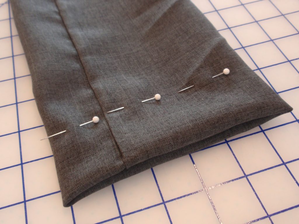 How to Take Up Suit Pants PROPERLY! ✂️ Blind stitch tutorial for