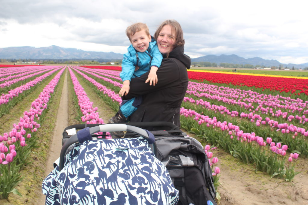 Our annual tradition is to visit the tulip festival in Mt. Vernon, WA, which is right next La Conner.
